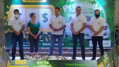 Ganhador da PromoÃ§Ã£o Sorte Premiada do Sicredi foi de Laranjal